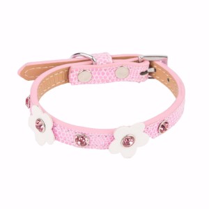 'Pets At Home Flower Dog Collar Xx Small Pink
