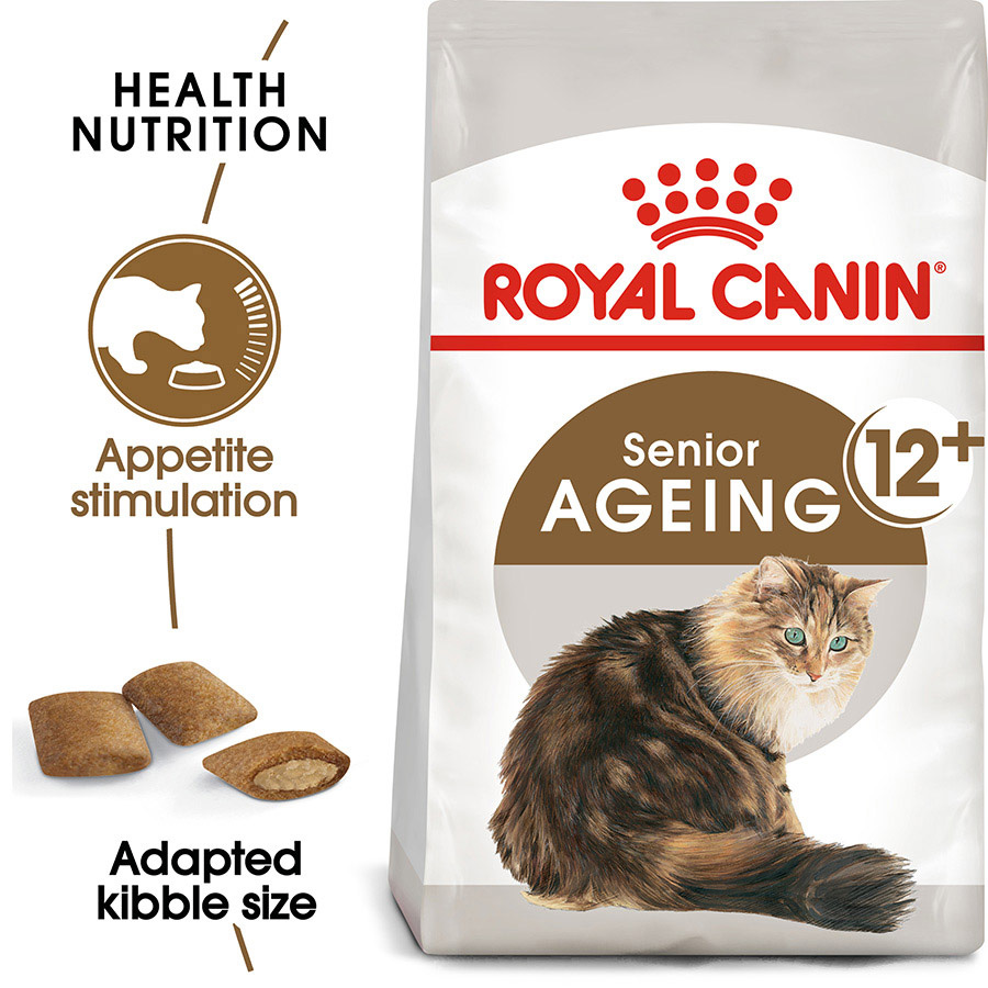 Royal Canin Senior Ageing +12 Cat Food 4kg Pets At Home