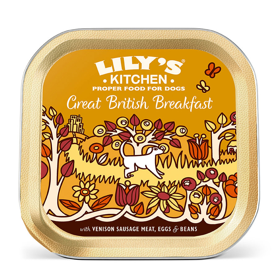 Lily's Kitchen Great British Breakfast Complete Grain Free Wet Food for