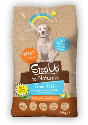 step up to naturals grain free dog food reviews