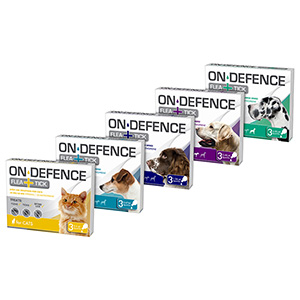 On Defence Flea and Tick Spot-On Solution | Pets At Home