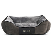 Scruffs® Thermal Box Pet Bed, Perfect for Cats and Dogs, Self