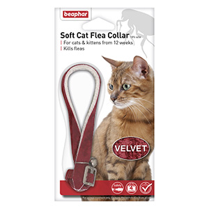 Beaphar Velvet Soft Cat Flea Collar 