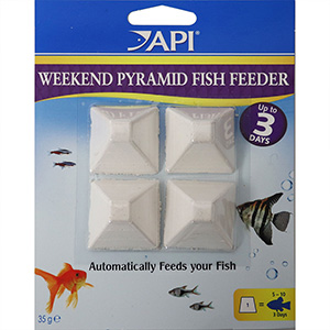 api 14 day vacation pyramid fish feeder