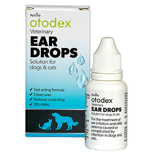 Petlife Otodex Veterinary Eardrops 14ml Pets At Home