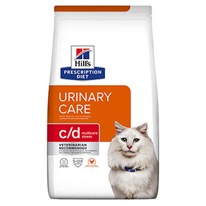 Hill S Prescription Diet C D Urinary Stress Dry Adult Cat Food With Chicken Pets At Home