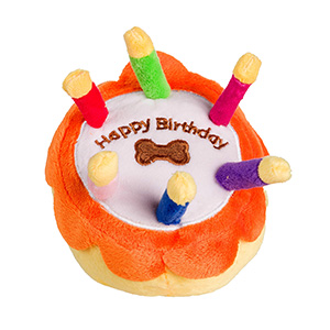 Dog toy 2024 birthday cake