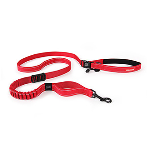 KONG Red Terrain Retractable Dog Leash for Dogs Up To 25 lbs., 10 ft.