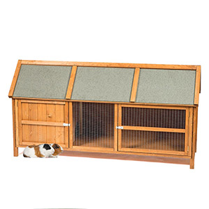 Pets at Home Clover Apex Guinea Pig and Rabbit Hutch 6ft | Pets At Home