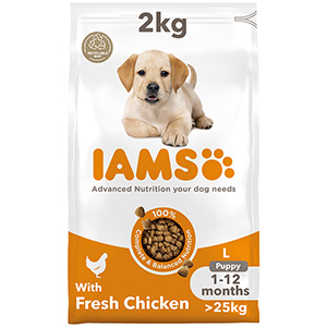 Iams for Vitality Large Breed Dry Puppy 