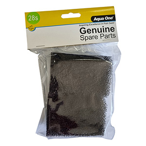 aqua one 101f filter sponge