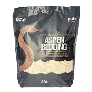 Pets at Home Reptile Substrate Aspen 20 Litre Pets At Home