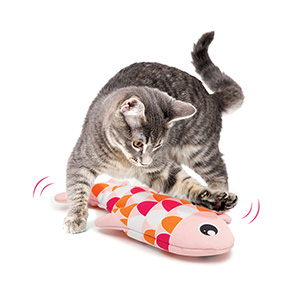 Catit Groovy Motion Activated Dancing Fish Cat Toy Pink | Pets At Home