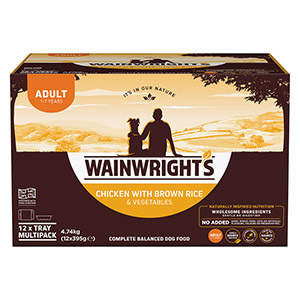 Wainwright s Wet Adult Dog Food Chicken with Rice Pets At Home