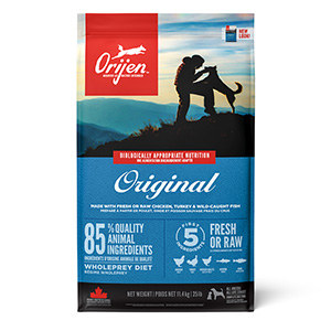 Orijen Complete Dry Adult Dog Food Original Chicken Turkey Fish