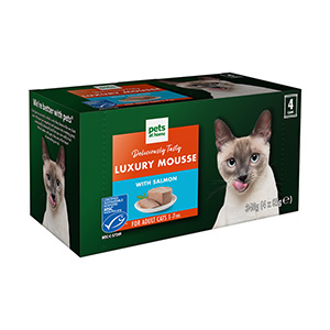 Pets at Home Deliciously Tasty Luxury Mousse Wet Adult Cat Food