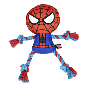 Disney Spiderman Cord Dog Toy | Pets At Home