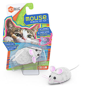 Pets at Home Vibro Feather Mouse Cat Toy