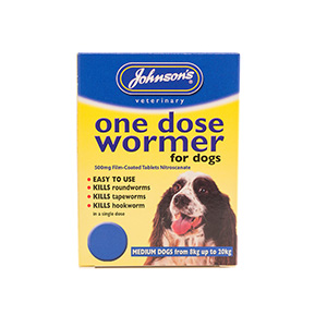 dog wormer and flea treatment in one