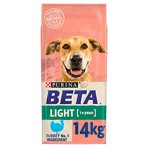 Beta Light Dry Adult Dog Food Turkey 
