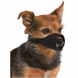 Dog Training Fabric Safety Muzzle 