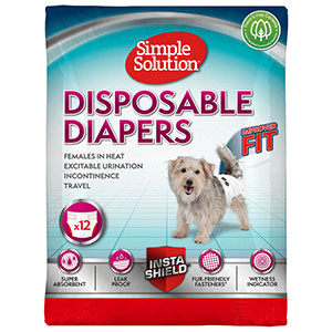 Simple Solution Disposable Dog Diaper 