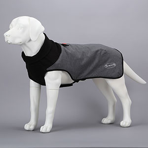 self heating dog coat