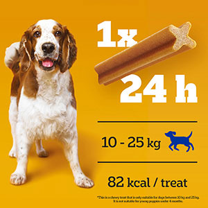 Dental sticks for top dogs pedigree