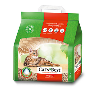 Cat S Best Plus Organic Wood Granule Clumping Cat Litter 4 3kg Pets At Home