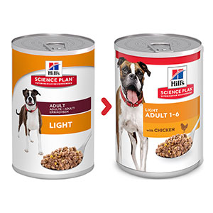 science plan light dog food