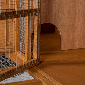 Pets at home discount double rabbit hutch