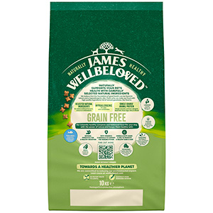 James Wellbeloved Grain Free Dry Adult Dog Food Fish & Vegetables 10kg ...