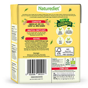 Naturediet chicken and store rice