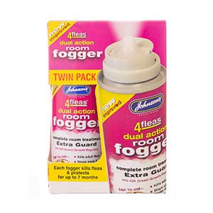 Johnsons 4fleas Room Fogger Twin Pack 200ml Pets At Home