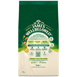 James Wellbeloved Small Breed Dry Adult Dog Food Turkey & Rice 1.5kg ...