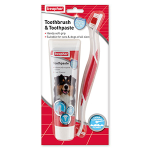 Beaphar Toothbrush and Toothpaste Kit 