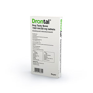 Drontal Tasty Bone Dog Worming Tablets Pets At Home