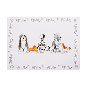 Dog food mat pets best sale at home