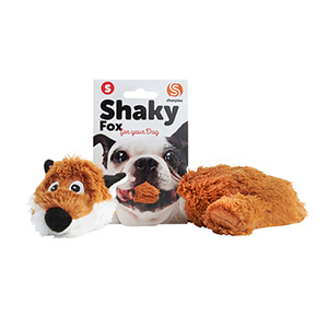 Tumble Shaky Fox Dog Toy Pets