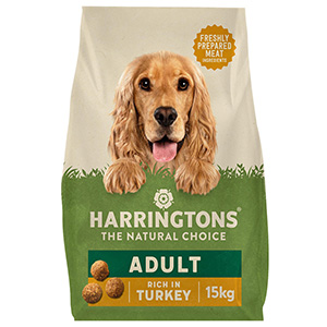 harringtons dog food turkey and veg 15kg
