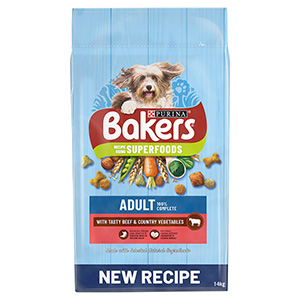 bakers dog food ingredients