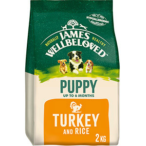 James Wellbeloved Dry Puppy Food Turkey 