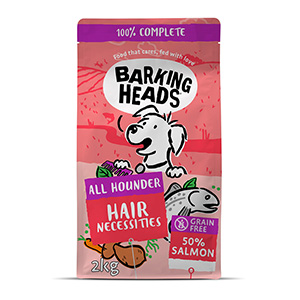 Barking Heads All Hounder Hair Necessities Dry Dog Food Salmon 2kg ...