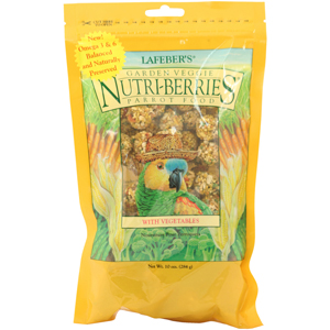 Lafeber Nutri Berries Garden Veggie Parrot Food 284g Pets At Home