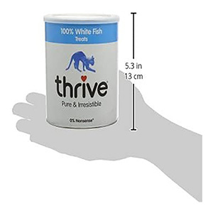 Thrive white fish store treats