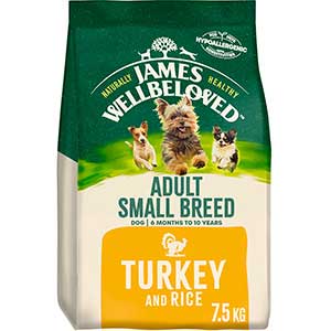 james wellbeloved small breed grain free 7.5 kg