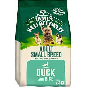 james wellbeloved small breed 7.5 kg