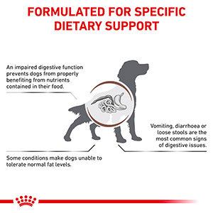 Royal canin gastro intestinal low fat dry food for dogs Royal Canin Veterinary Health Nutrition Low Fat Adult Dry Dog Food Pets At Home