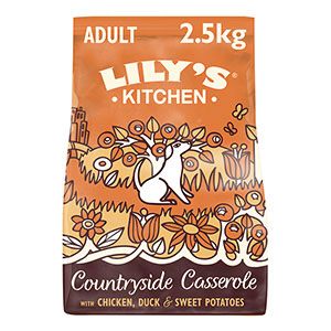 Lily's Kitchen Countryside Casserole Dry Adult Dog Food Chicken