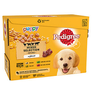 Pedigree Puppy Food Chart